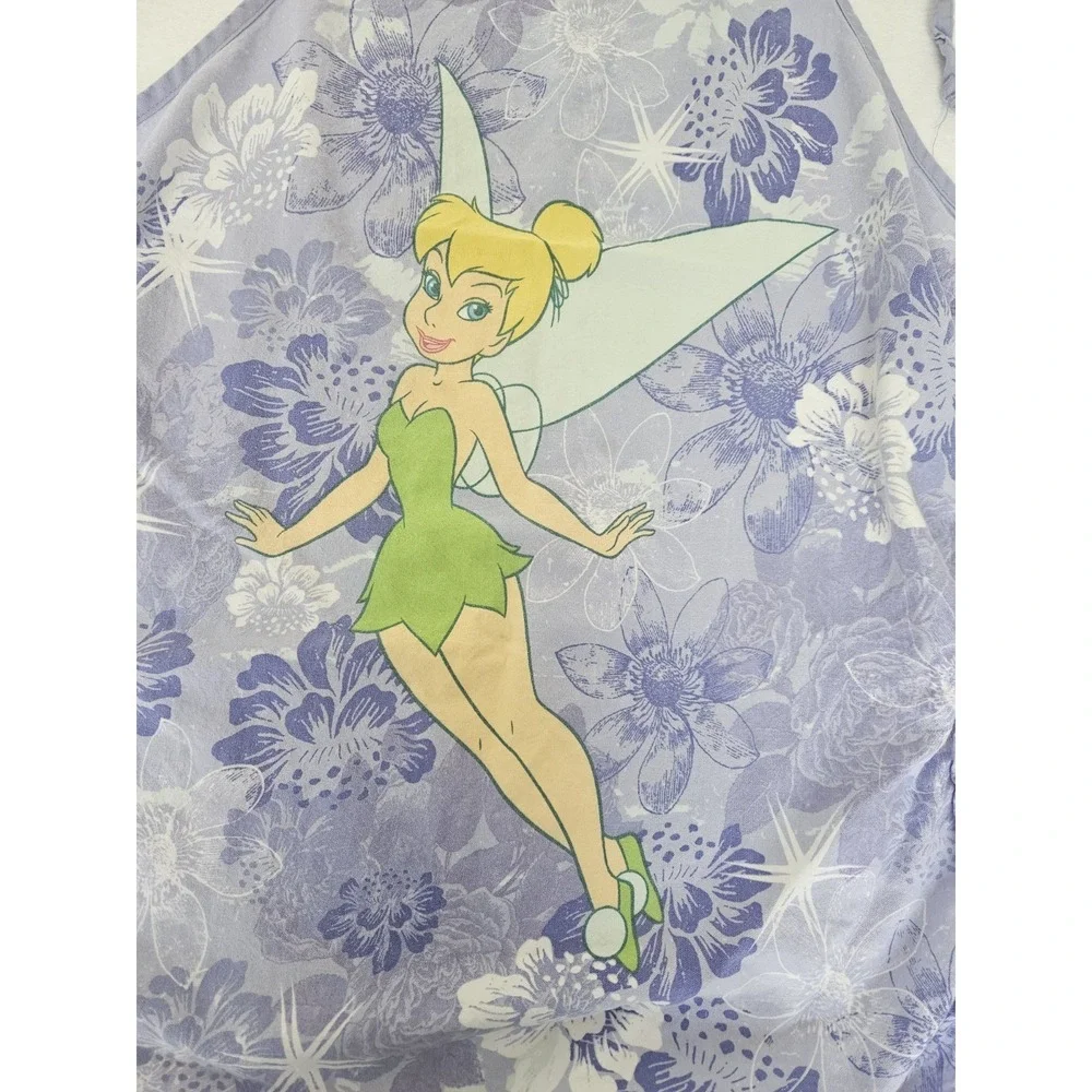 Vintage Disney Tinkerbell Cooking Apron Purple Tinker Bell Tink Baking